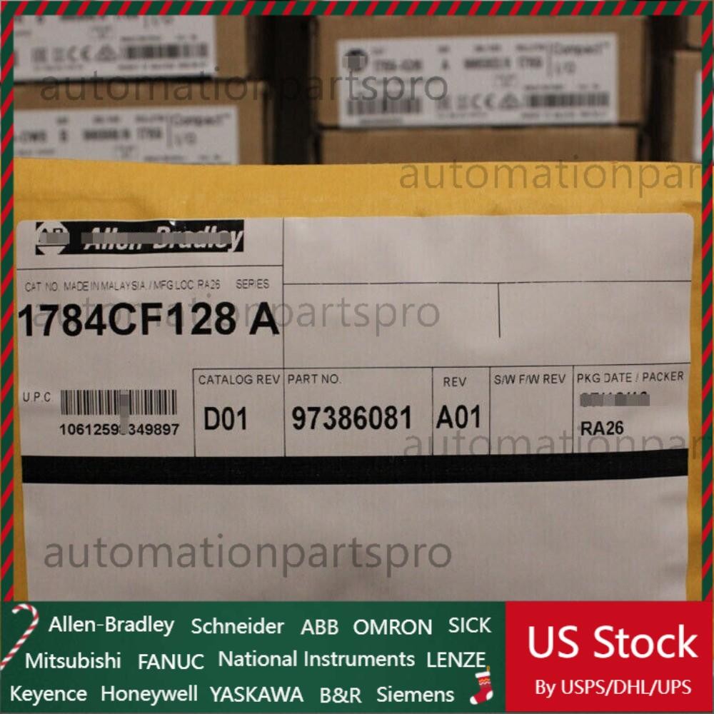 1784-CF128 ControlLogix CompactFlash Card Brand New AB Original Sealed 1784CF128