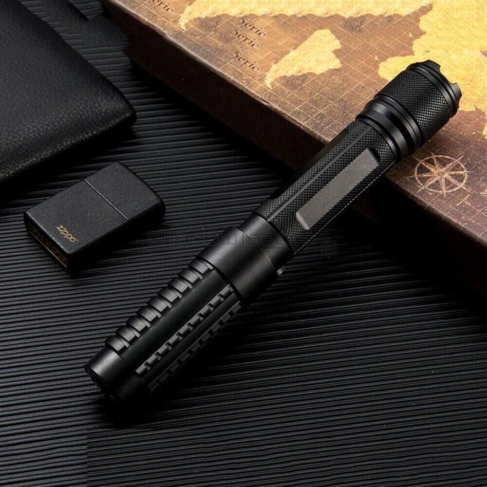 PX6 405nm Adjustable Focus BURNING Purple Laser Pointer UV Laser Torch Beam US