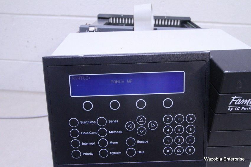DIONEX LC PACKINGS FAMOS AUTOSAMPLER SPARK 920 HPLC CHROMATOGRAPHY