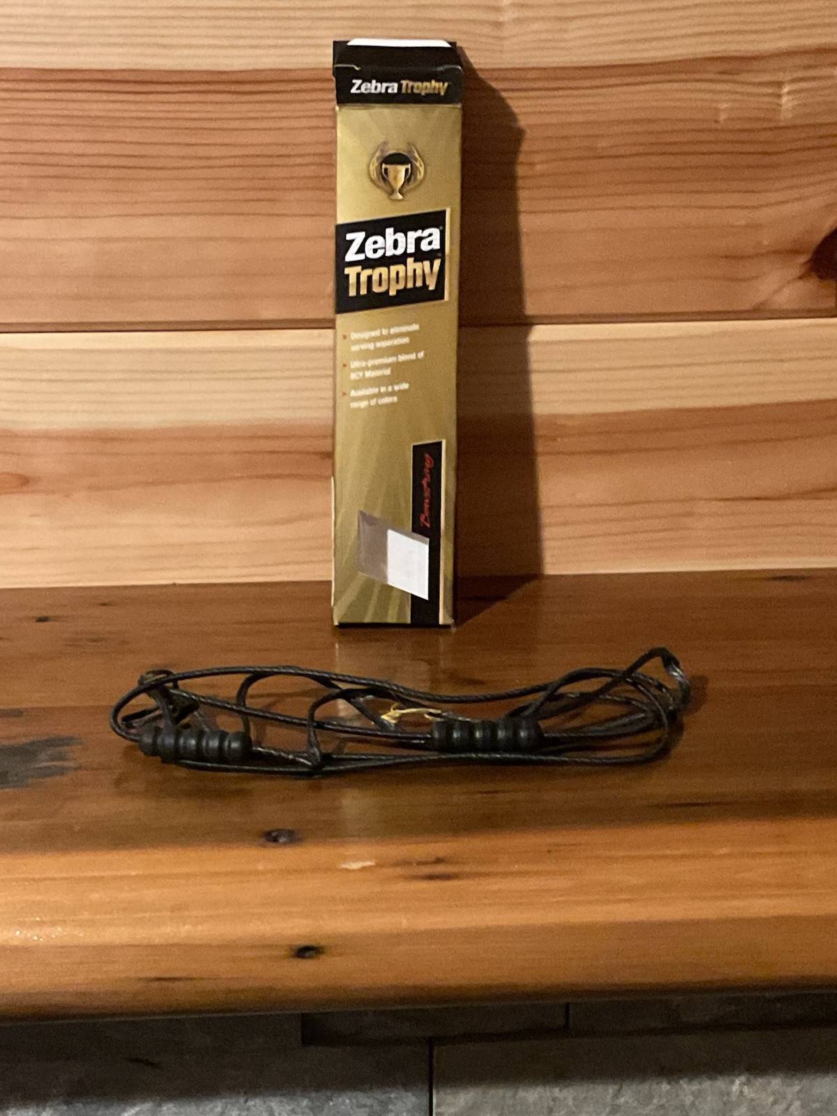 Mathews Chill R - Zebra Trophy Ultra-High Performance Bowstring - 63 1/4" Black