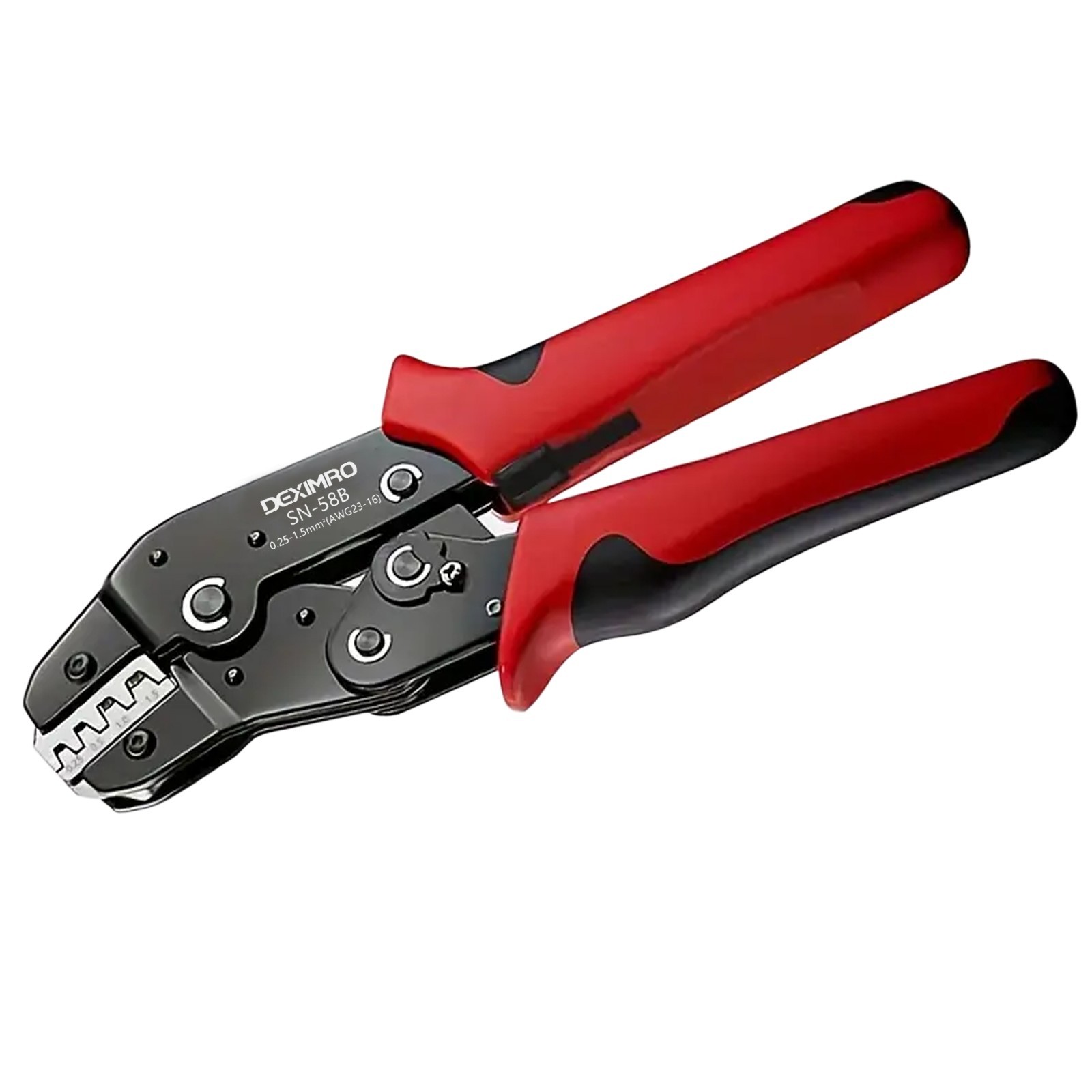 Ferrule Ratchet Crimping Tool Kit - Electrical Wire Terminal Pliers Crimp Termin