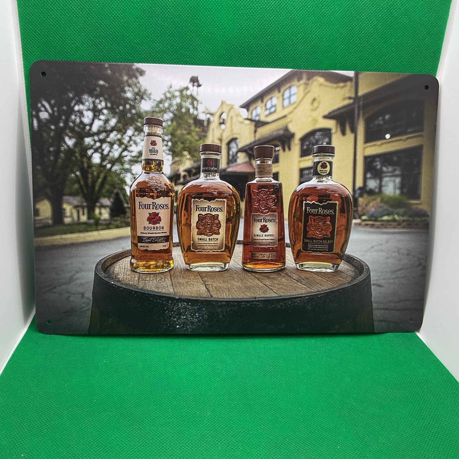 Four Roses Bourbon Collection- Metal Sign for Bar/Man Cave/Garage/Game Room