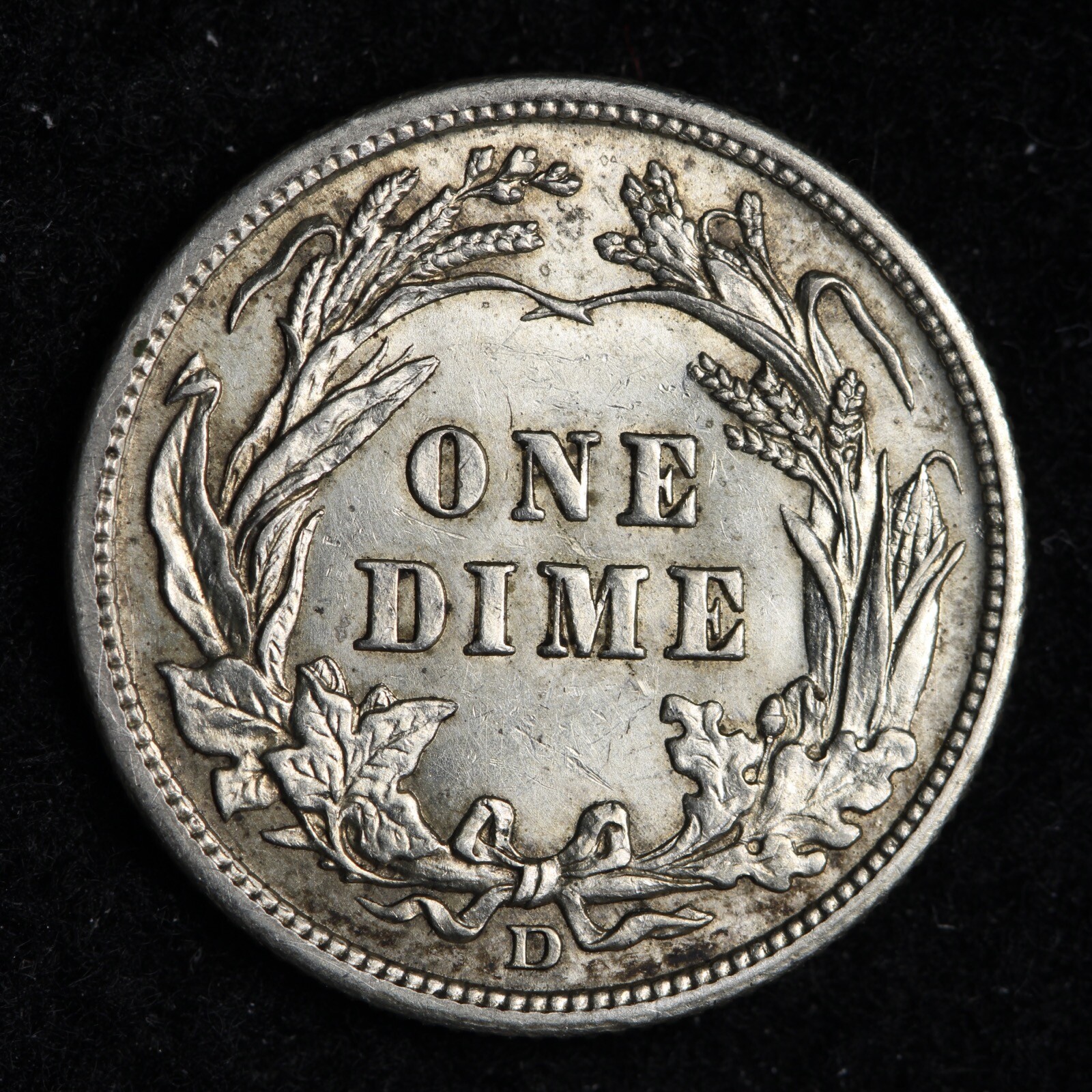 1914-D Barber Silver Dime CHOICE BU *UNCIRCULATED* MS E244 QPX