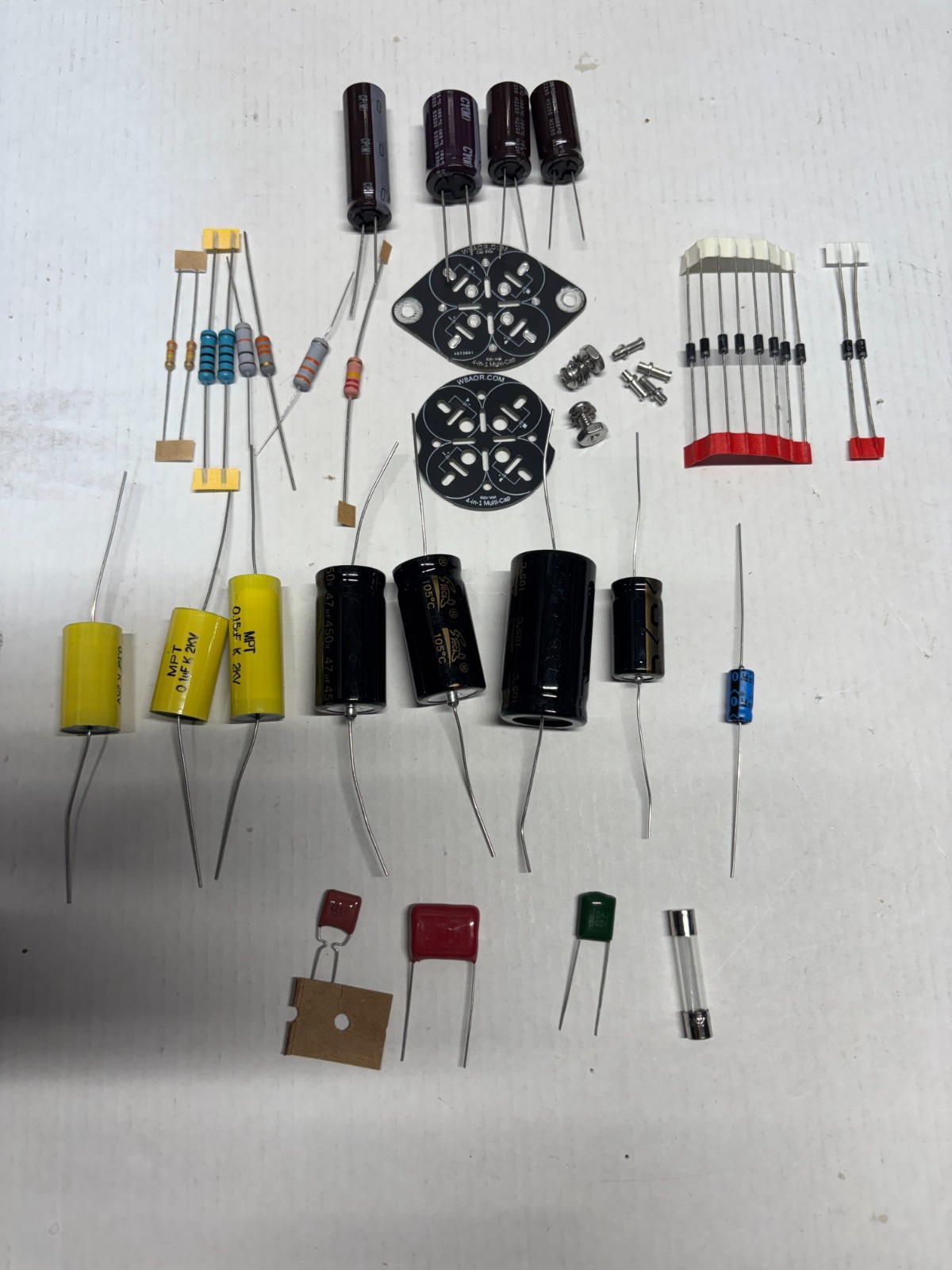 Heathkit SB-620 Scanalyzer Restoration Component Kit Rebuild Kit Capacitors