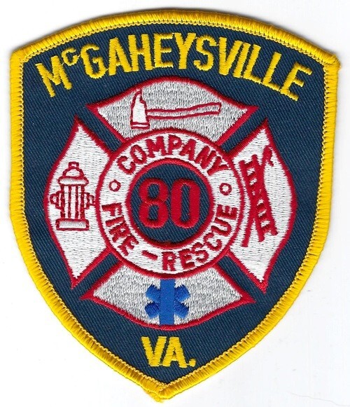 VIRGINIA - McGaheysville Fire Co #80 - [ Shoulder Patch ]