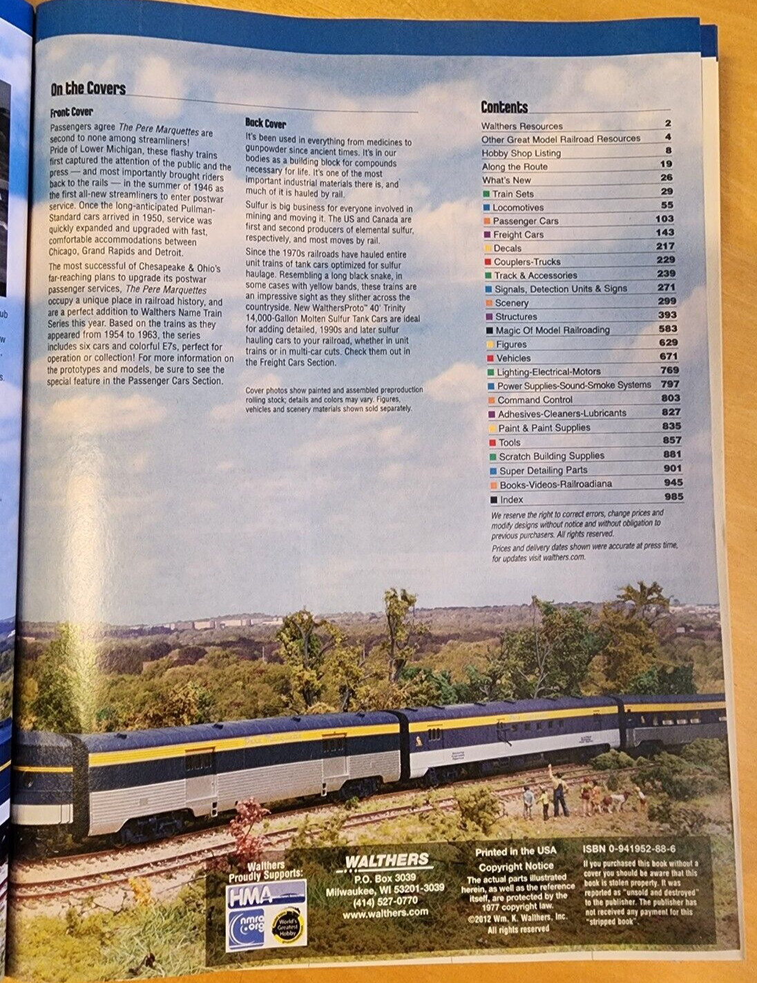 Walthers 913-213 HO Model Railroad Catalog Reference Book 2013