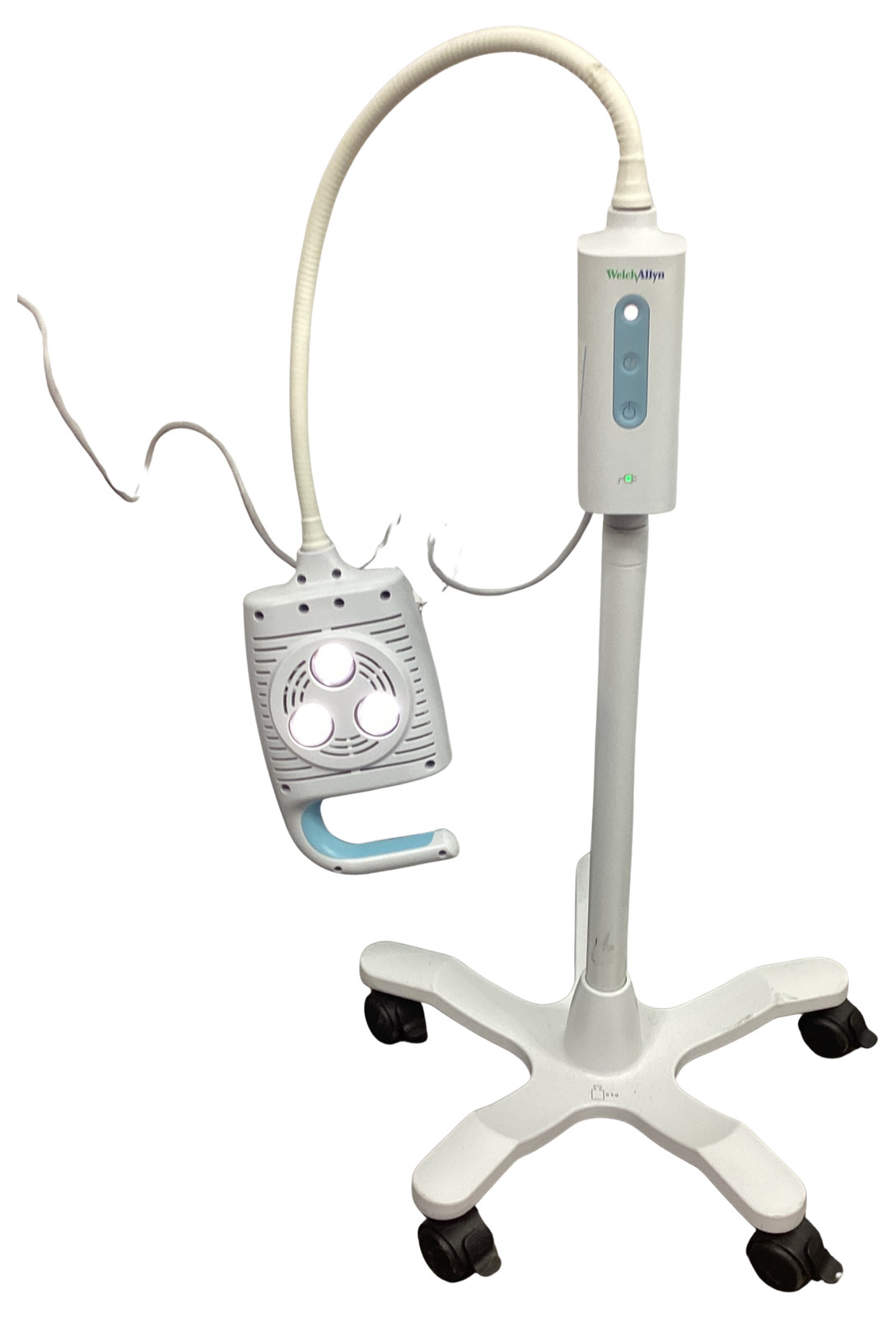 WELCH ALLYN GREEN 600 MINOR PROCEDURE LIGHT WITH ROLLING STAND @