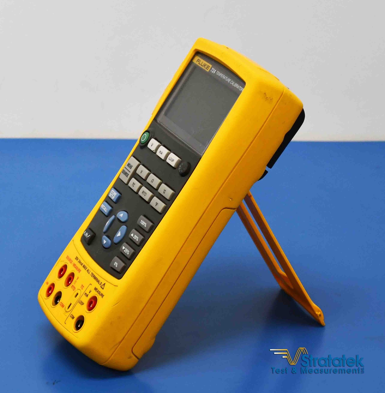 Fluke 724 Process and Temperature Calibrator NIST Calibrated with Data