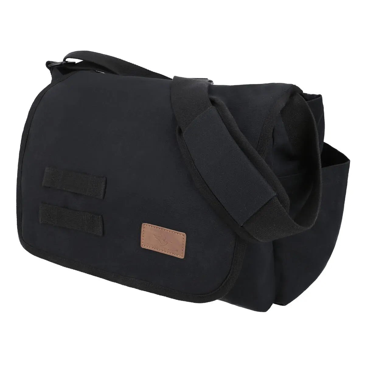 White Duck Filios Messenger Bag, Black, FMBB-1712