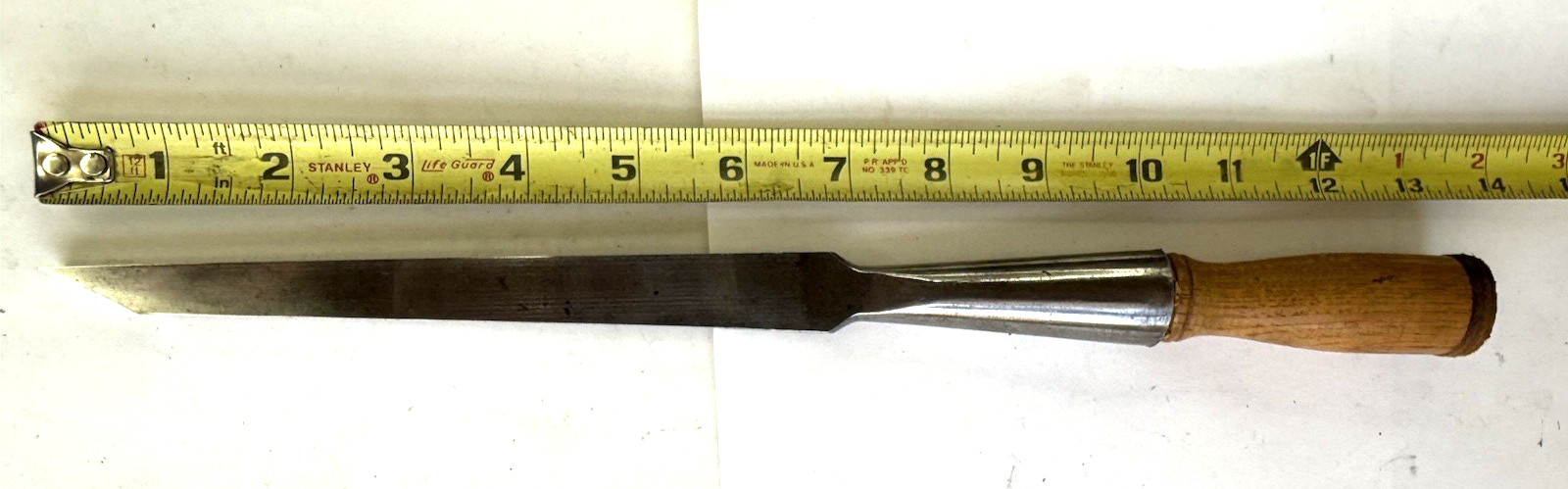 Vintage Buck Bros 3/8” Cast Steel Mortise Chisel
