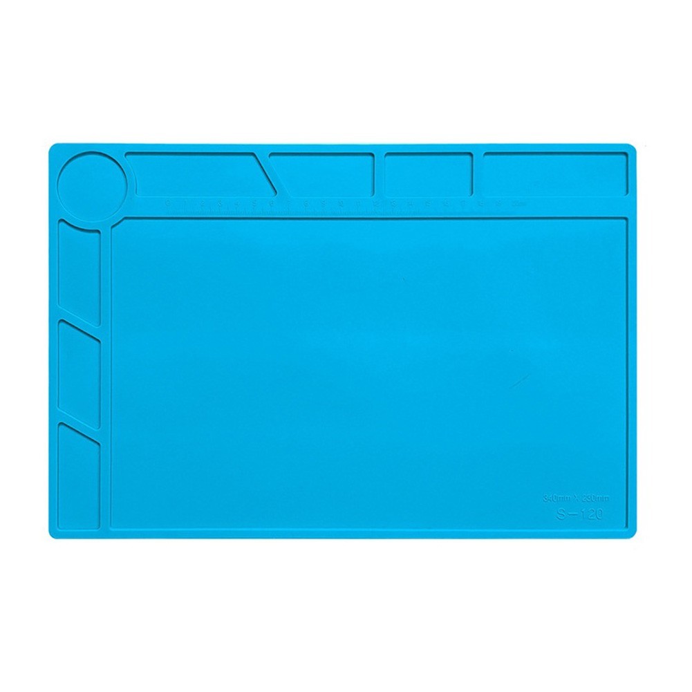 Silicone Soldering Mat S120 Heat Resistant Work Mat for Electronics Maintenance