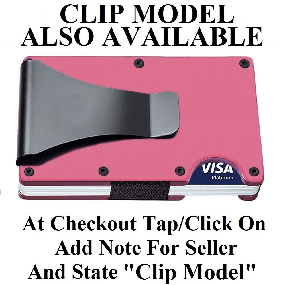 Womens Peace Love Pickleball Pink RFID Blocking Wallet Pickle Ball Gift D7