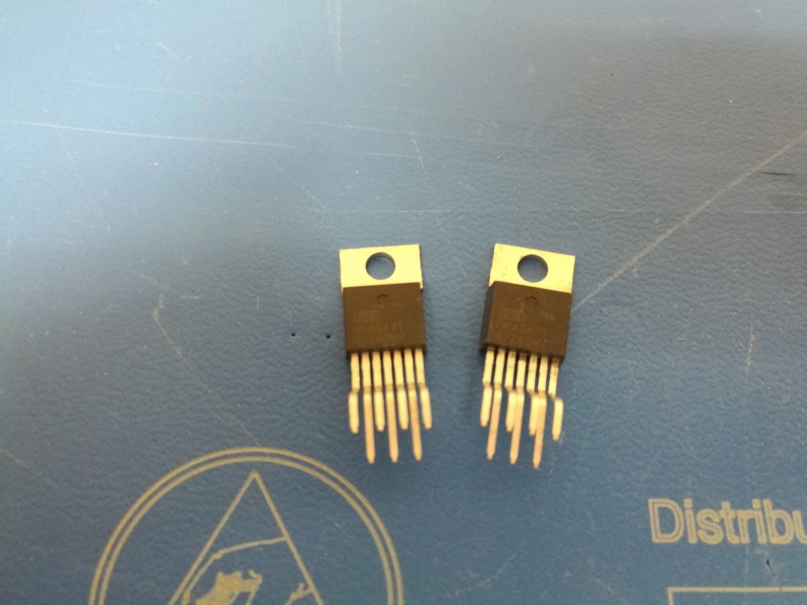 2 pieces Burr Brown OPA547T OPA547 TI  op-amp *** USA seller ***