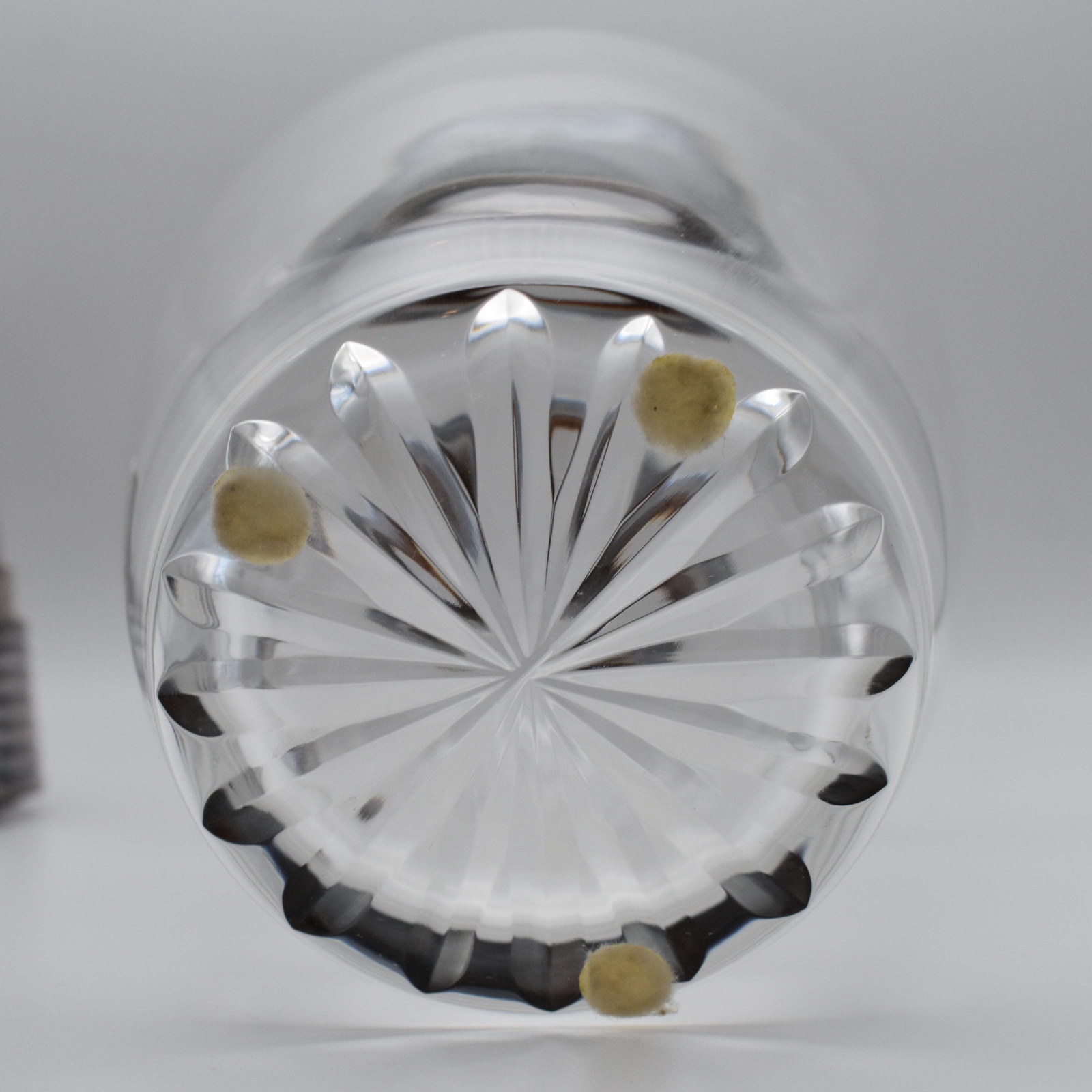 Christofle Brandy Bottle with Silver Plate Top / Stopper