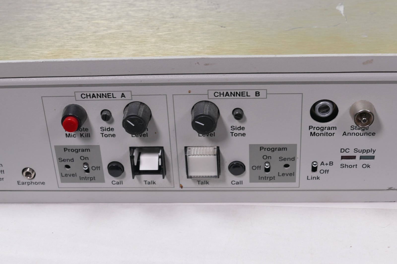 ClearCom MS-222 2-Channel Main Station
