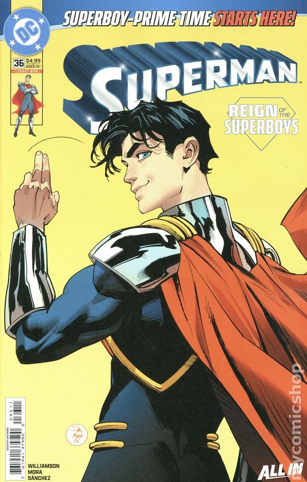 Superman #36A 2026 Stock Image