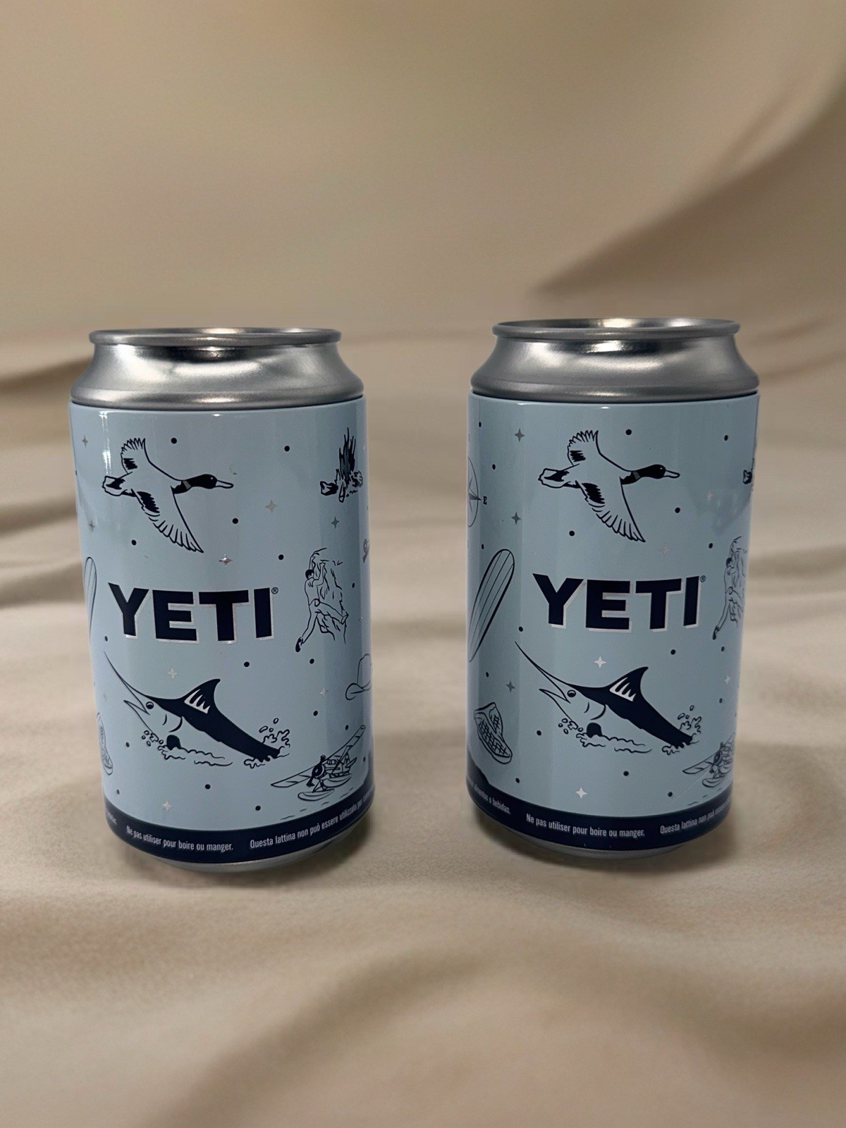Yeti Stash Can Hidden Storage Safe Slim 12oz Limited Edition Set Of 2