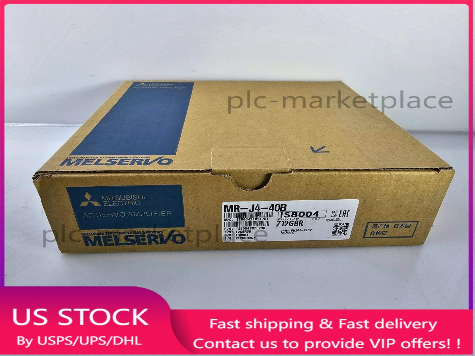 Mitsubishi MR-J4-40B Servo Drive MRJ440B New In Box Fast Shipping