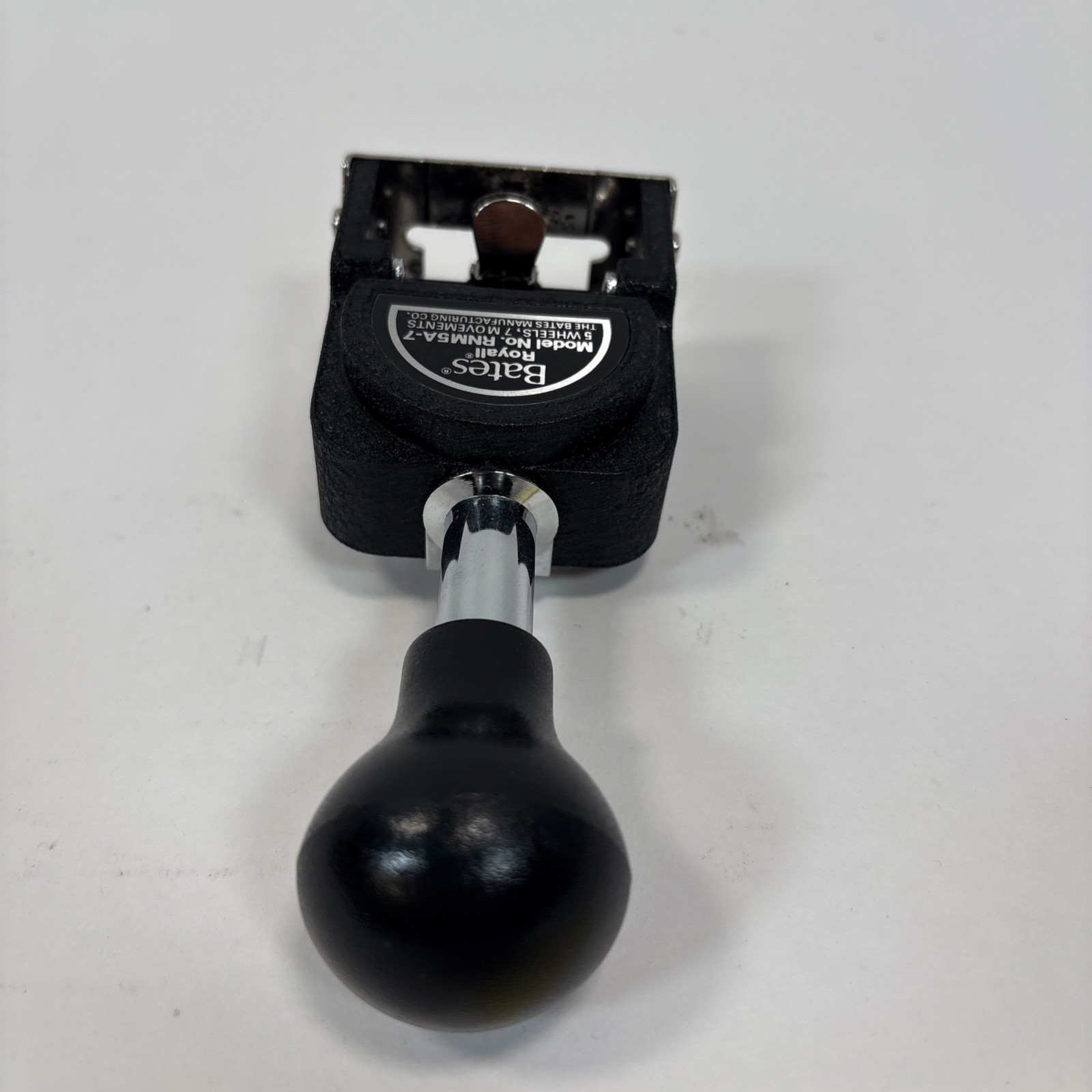 Bates Royall RNM5A-7 Automatic Numbering Machine Ink Stamp Complete In Box