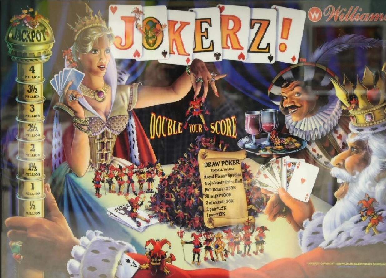 JOKERZ - NON GHOSTING Lighting Kit custom SUPER BRIGHT PINBALL LED KIT