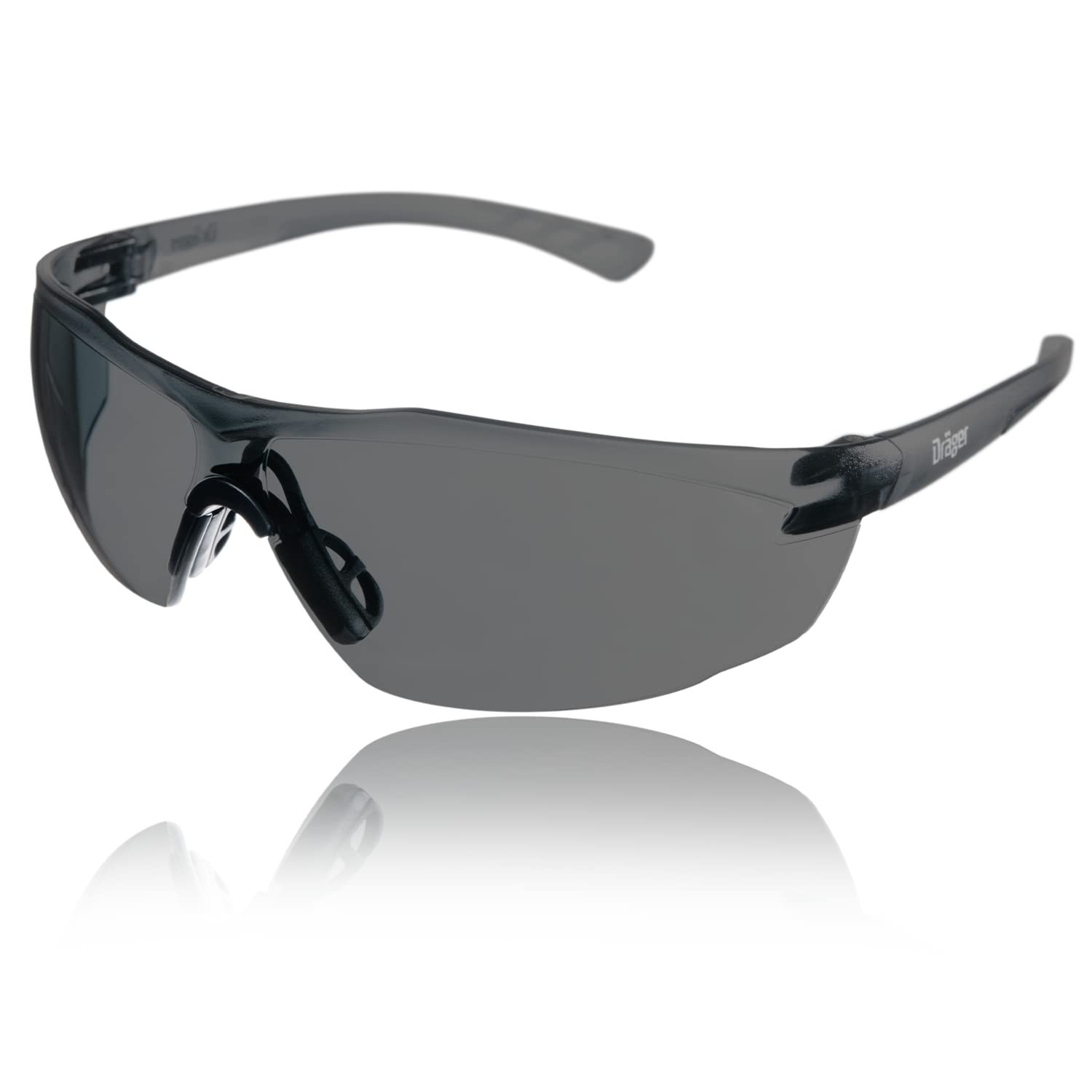 Dräger X-pect 8321 Protective Eyewear - Smoke - 10 pcs | Anti-fog - Anti-sc