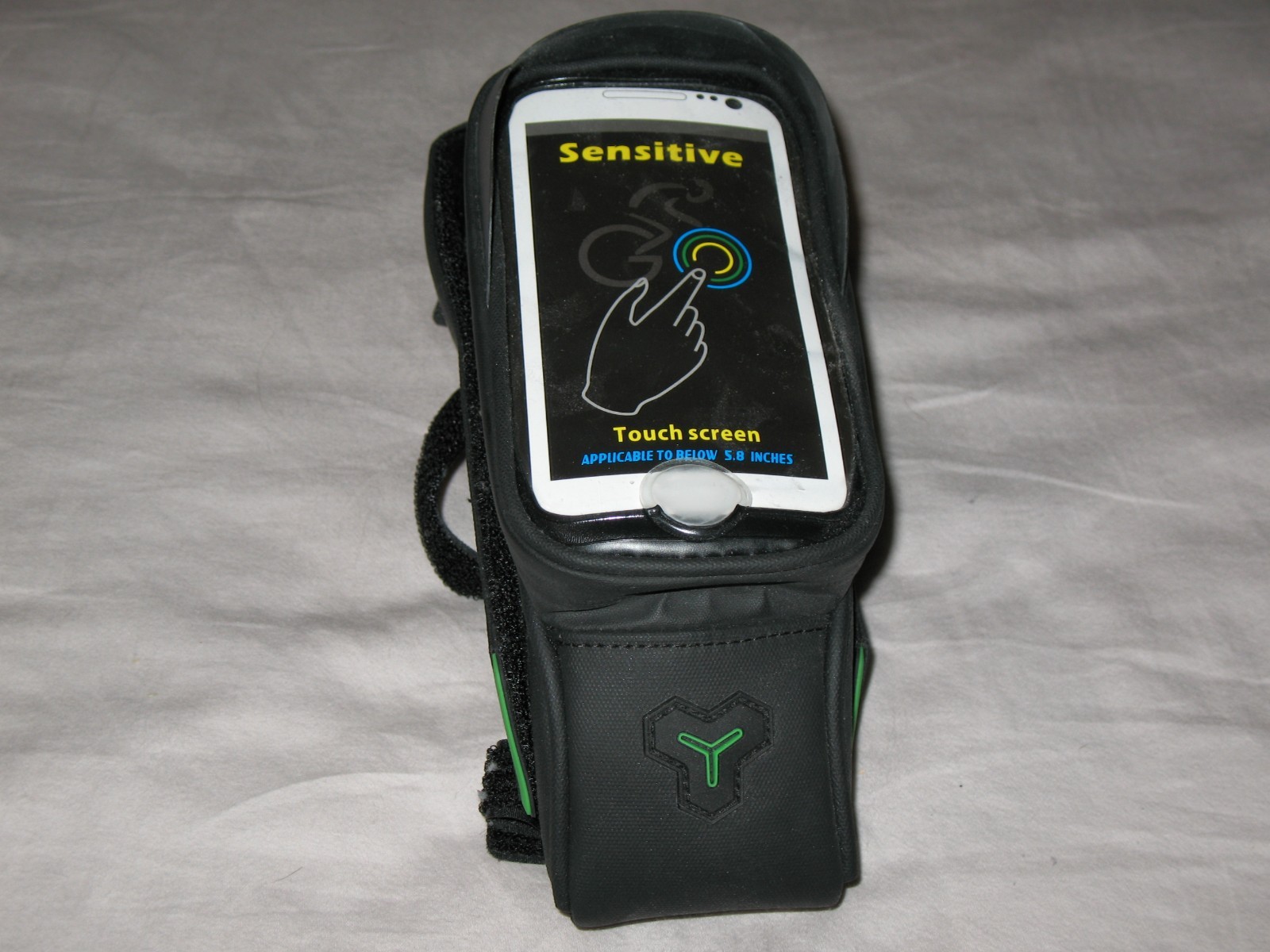 ROCKBROS Bike Front Frame Bag Top Tube Bag Waterproof Phone Holder Case 5.8