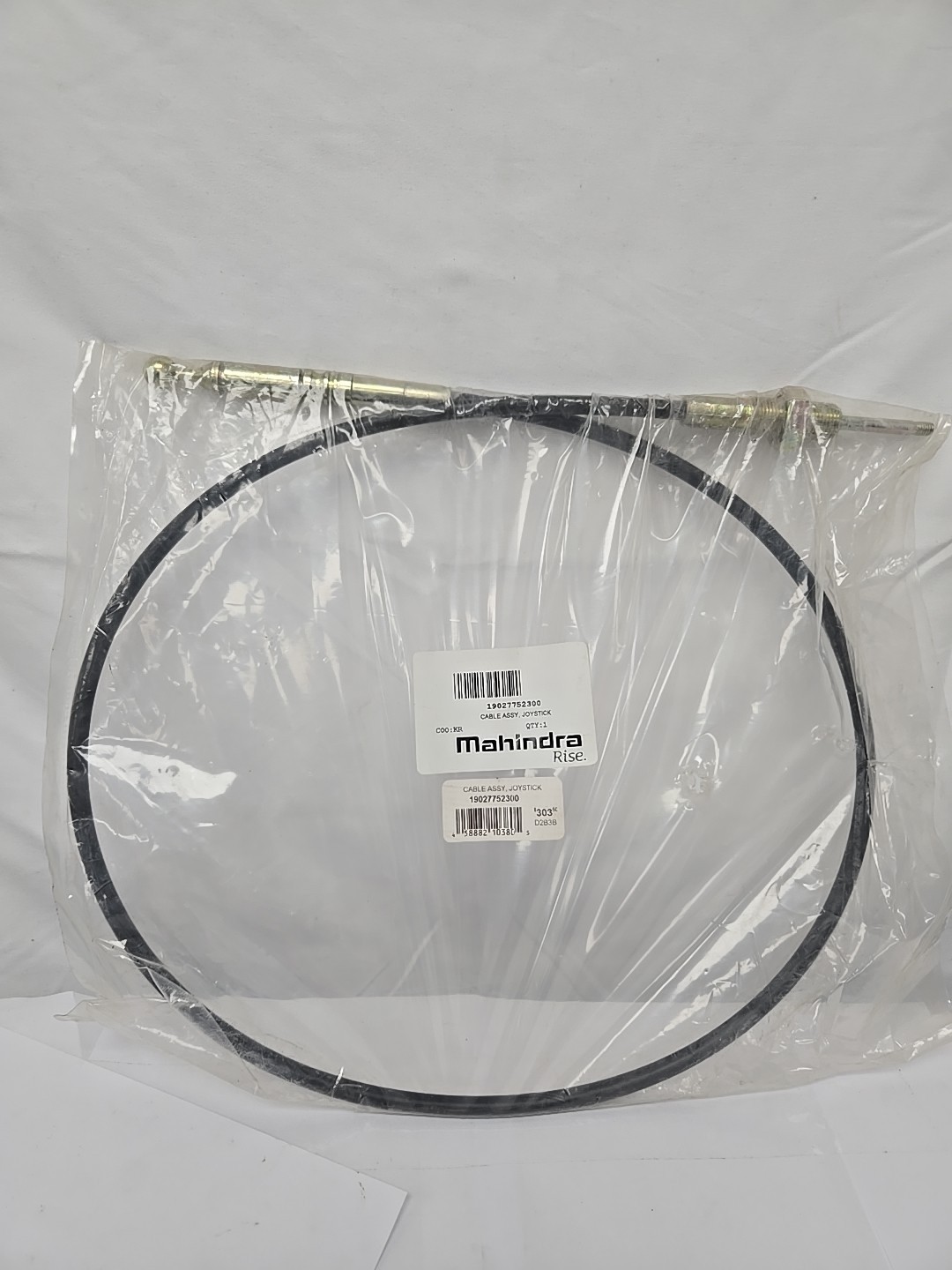 Mahindra Loader Joystick Cable 19027752300 – mForce 100 Premium & Standard Cabin