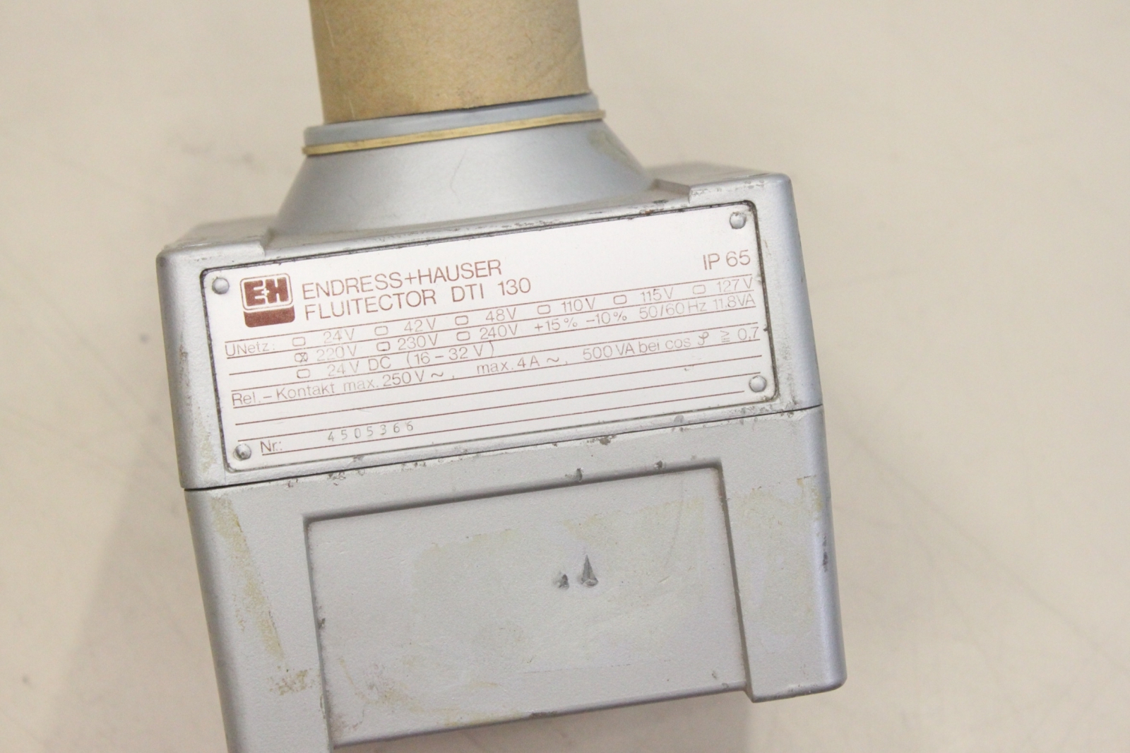 Endress Hauser DTI 130 Fluitector Flow Sensor Flow Meter DTI130 NEW