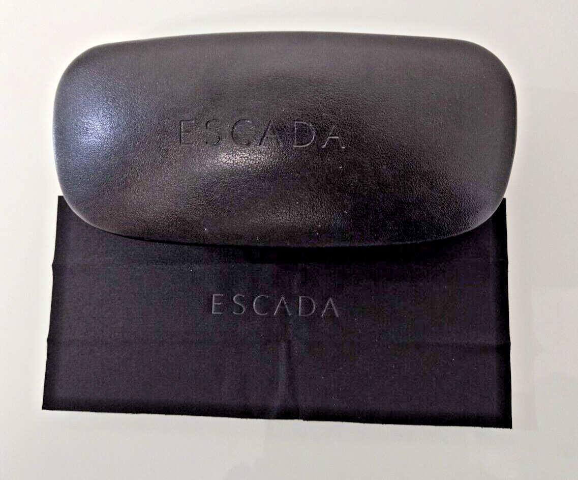 BRAND NEW!! AUTHENTIC ESCADA Eyeglasses Case with Cloth!