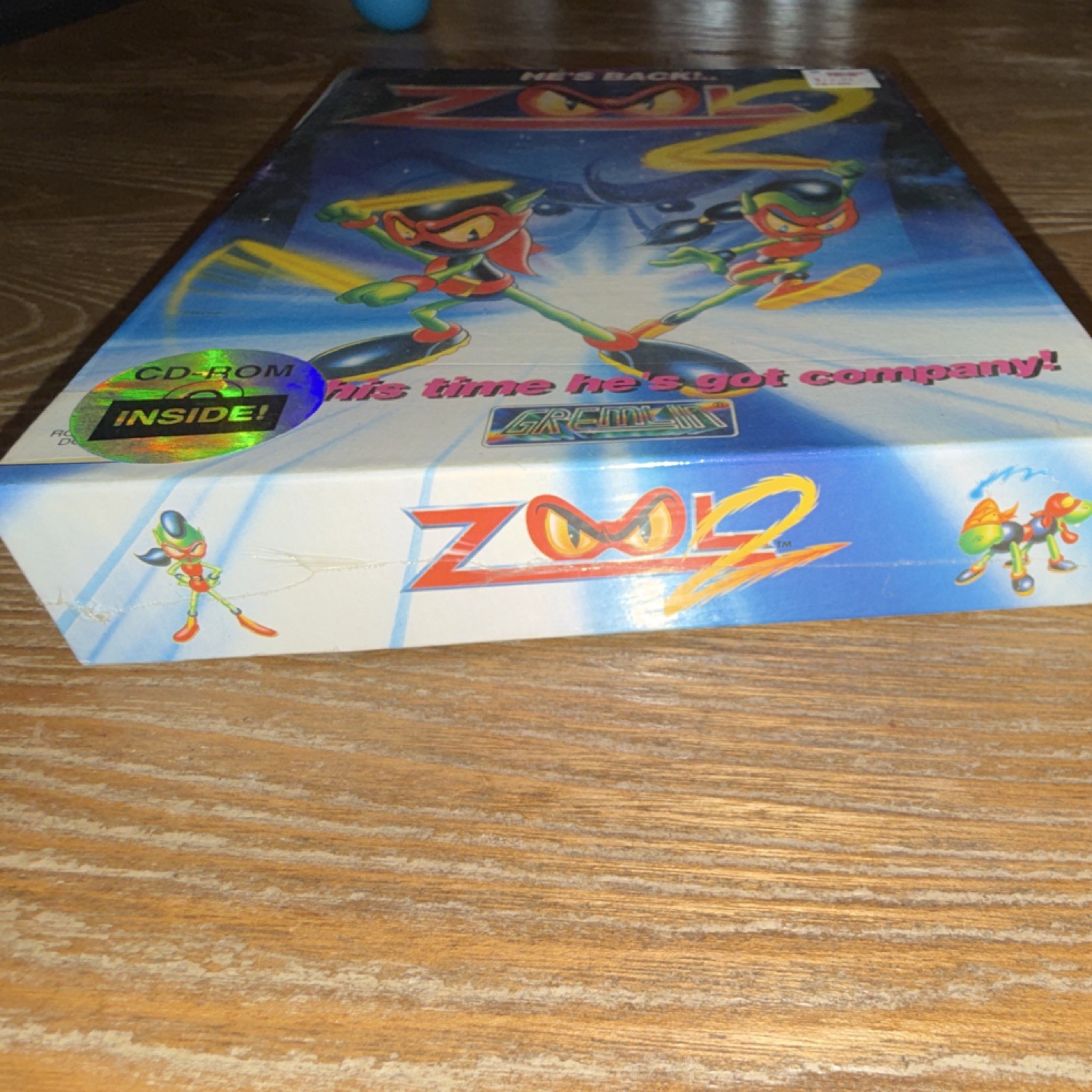 RARE SELAED!! Gremlin Zool 2 PC CD-ROM Big Box Game Box - 2 PC CD-ROM