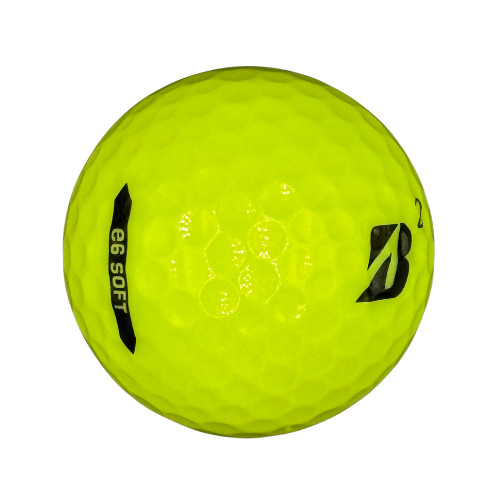 Bridgestone e6 Soft Yellow Near Mint AAAA 12 Used Golf Balls 4A