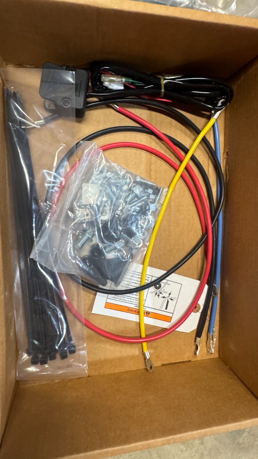 Yamaha, B16F28M0V000, 93480 Winch Mounting Kit WARN