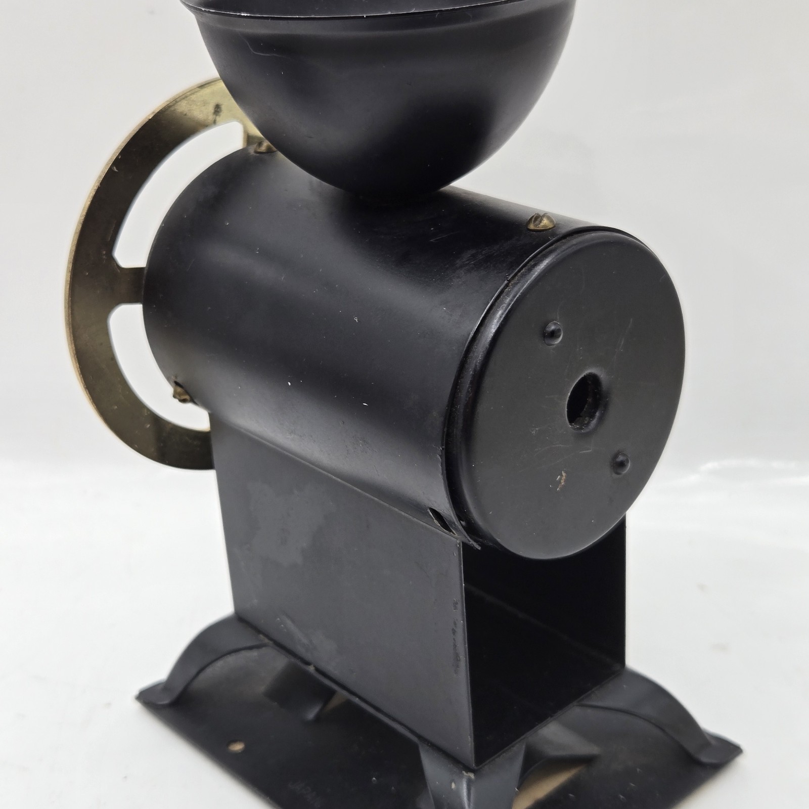 VTG Retro Metal Black Golden Eagle/ Antique Style Desktop Pencil Sharpener Tilso