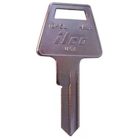Kaba Ilco 1045L-Am3l Key Blank, Brass, 1045L-Am3l, Pk10