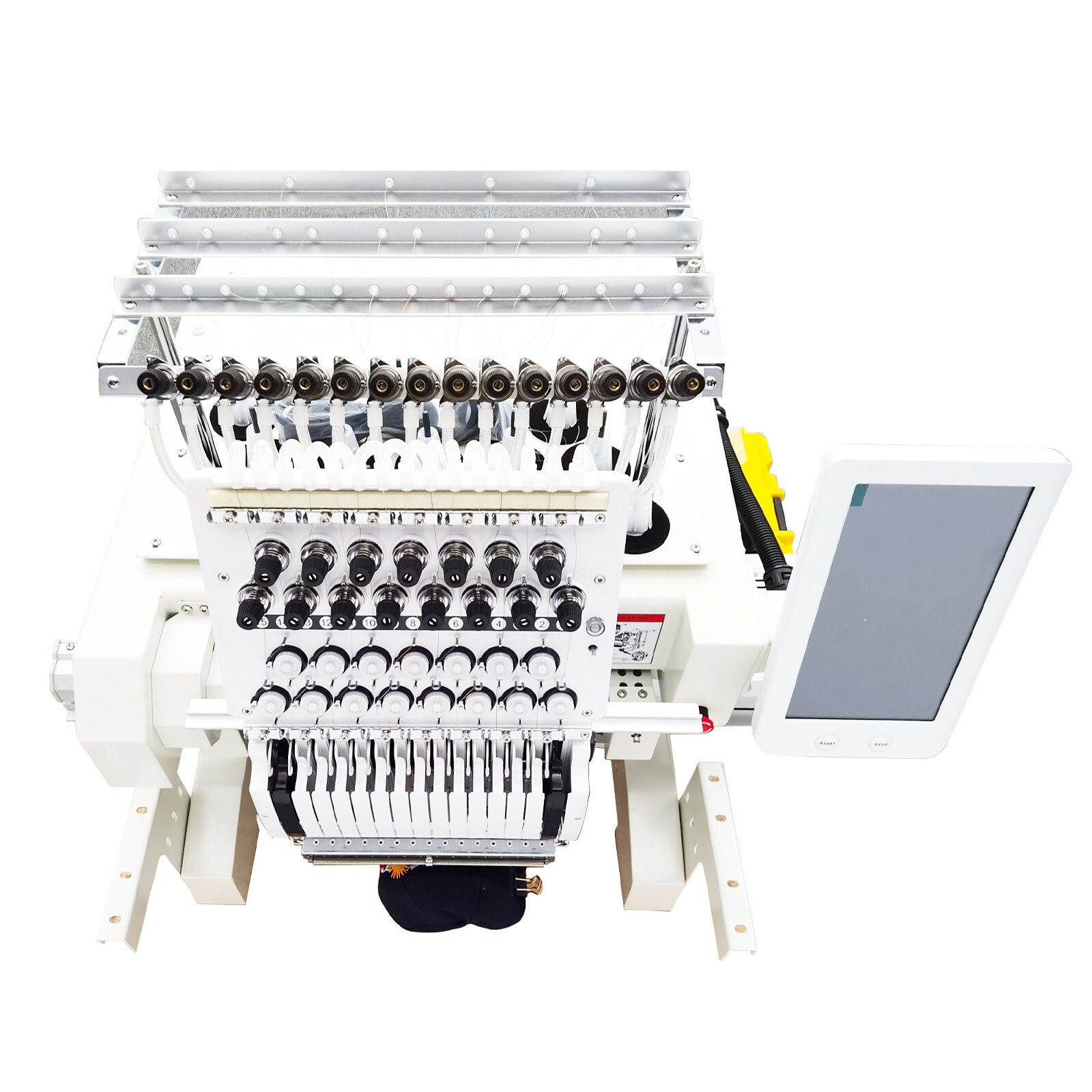 15-Needle Computerized Embroidery Machine 1000SPM Automatic Embroider 110-220V