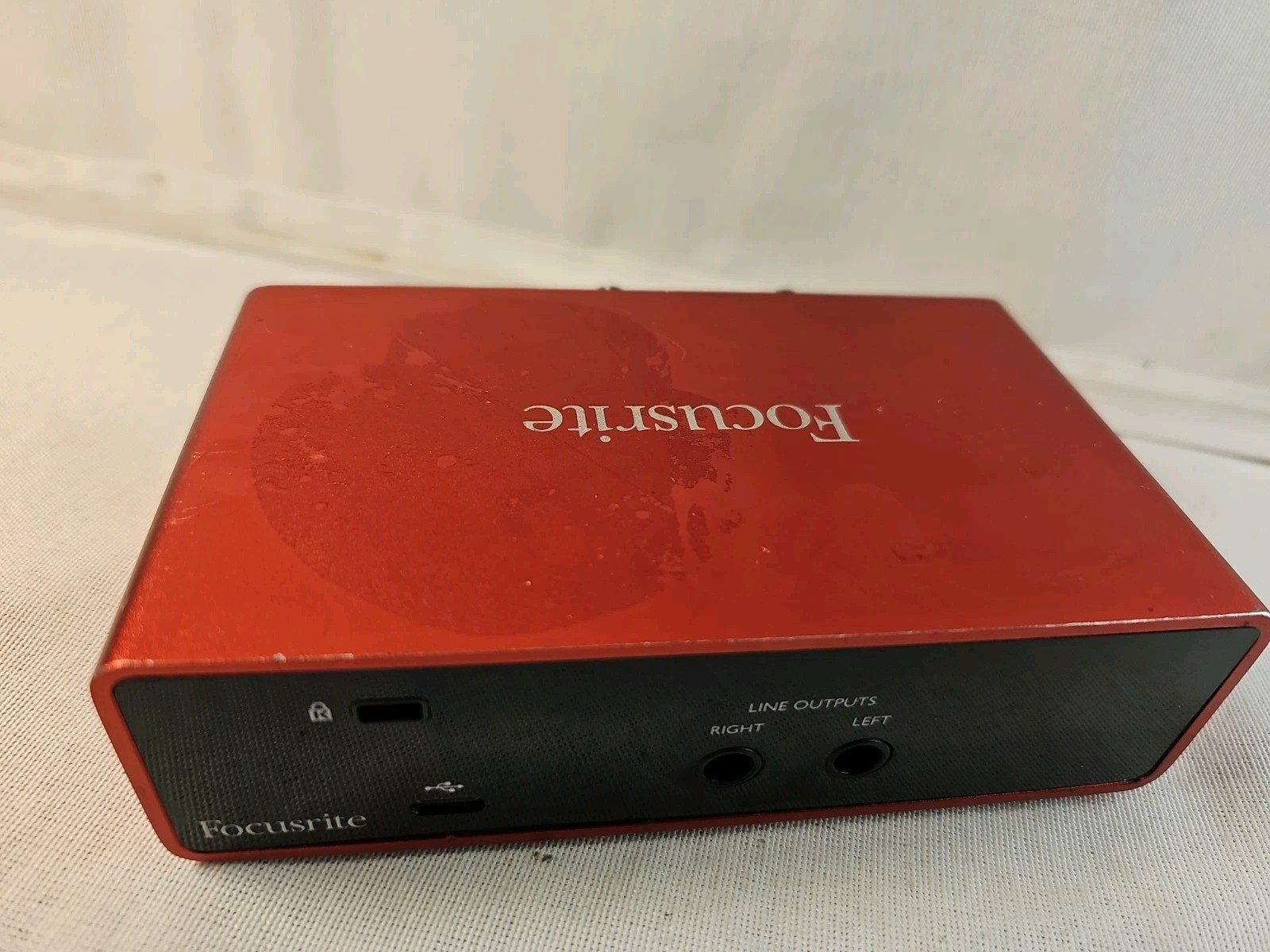 Focusrite Scarlett Solo USB Audio Interface XLR 1/4" In Phantom Power