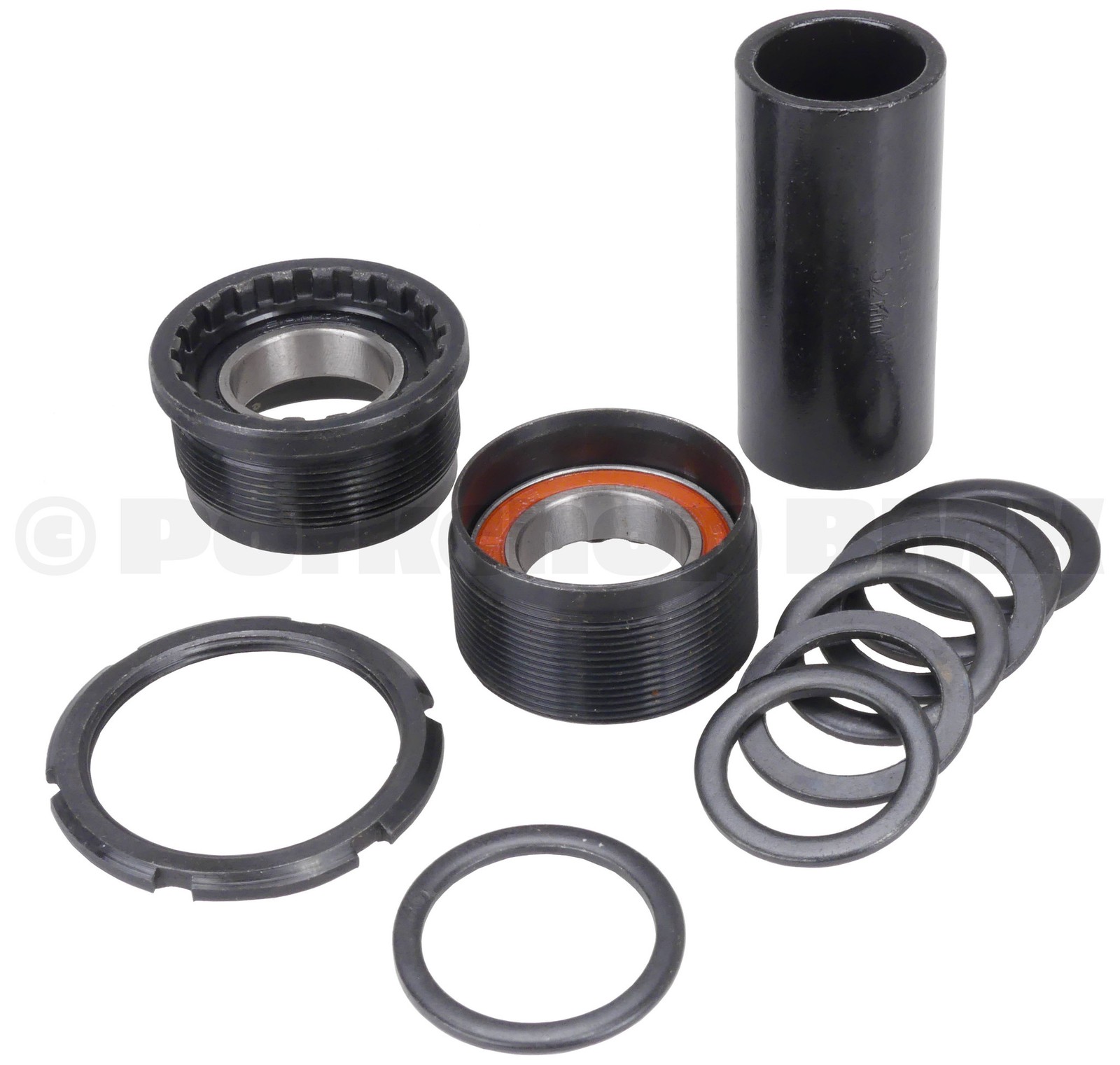 BMX Bicycle 19mm Euro threaded (BSA) sealed bearing Bottom Bracket for 19mm