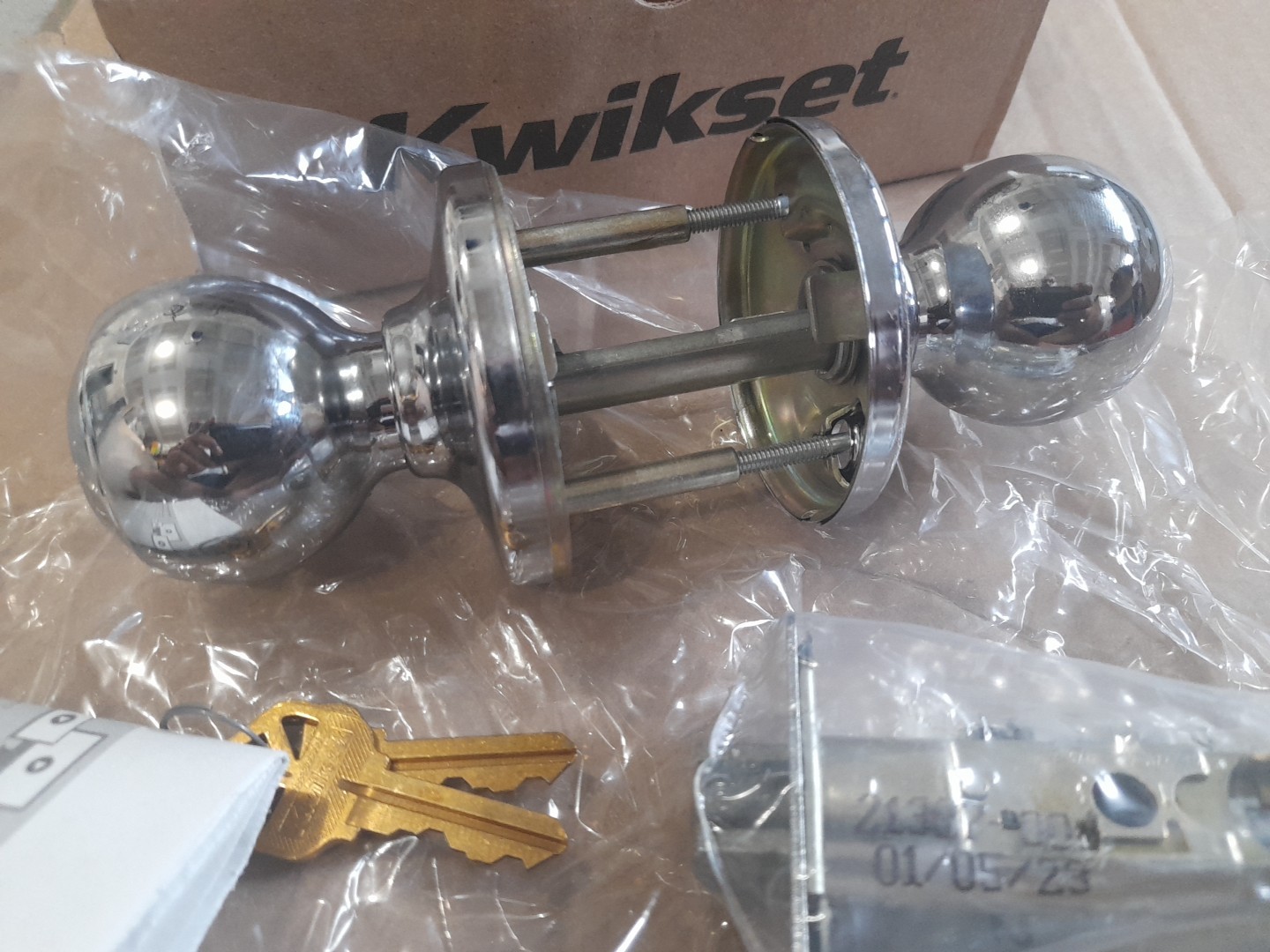 Kwikset 400P 26 SMT RCAL RCSV1 ENTRY POLO POLISHED CHROME - 94002-844