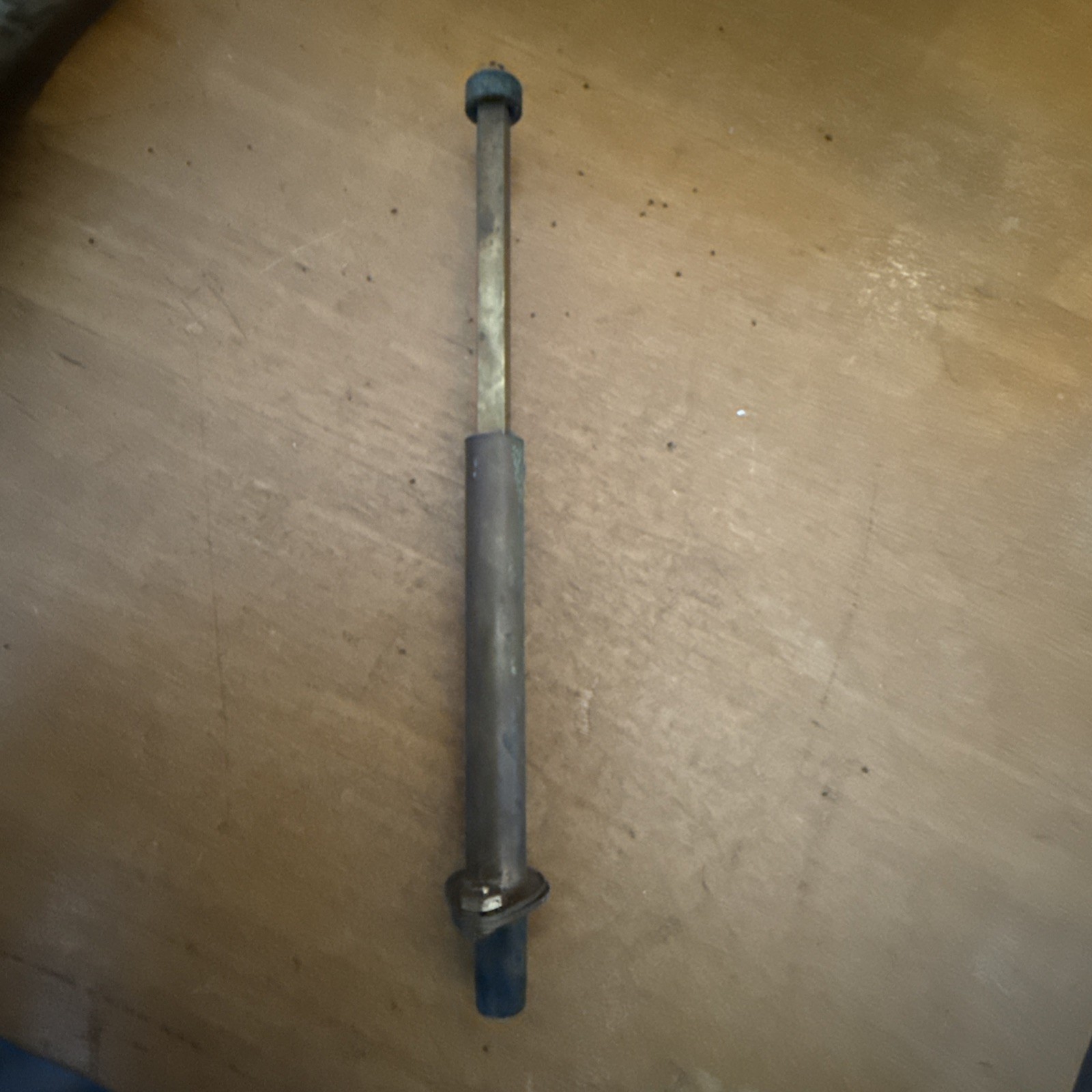 ANTIQUE BRASS POWDER MEASURE TOOL