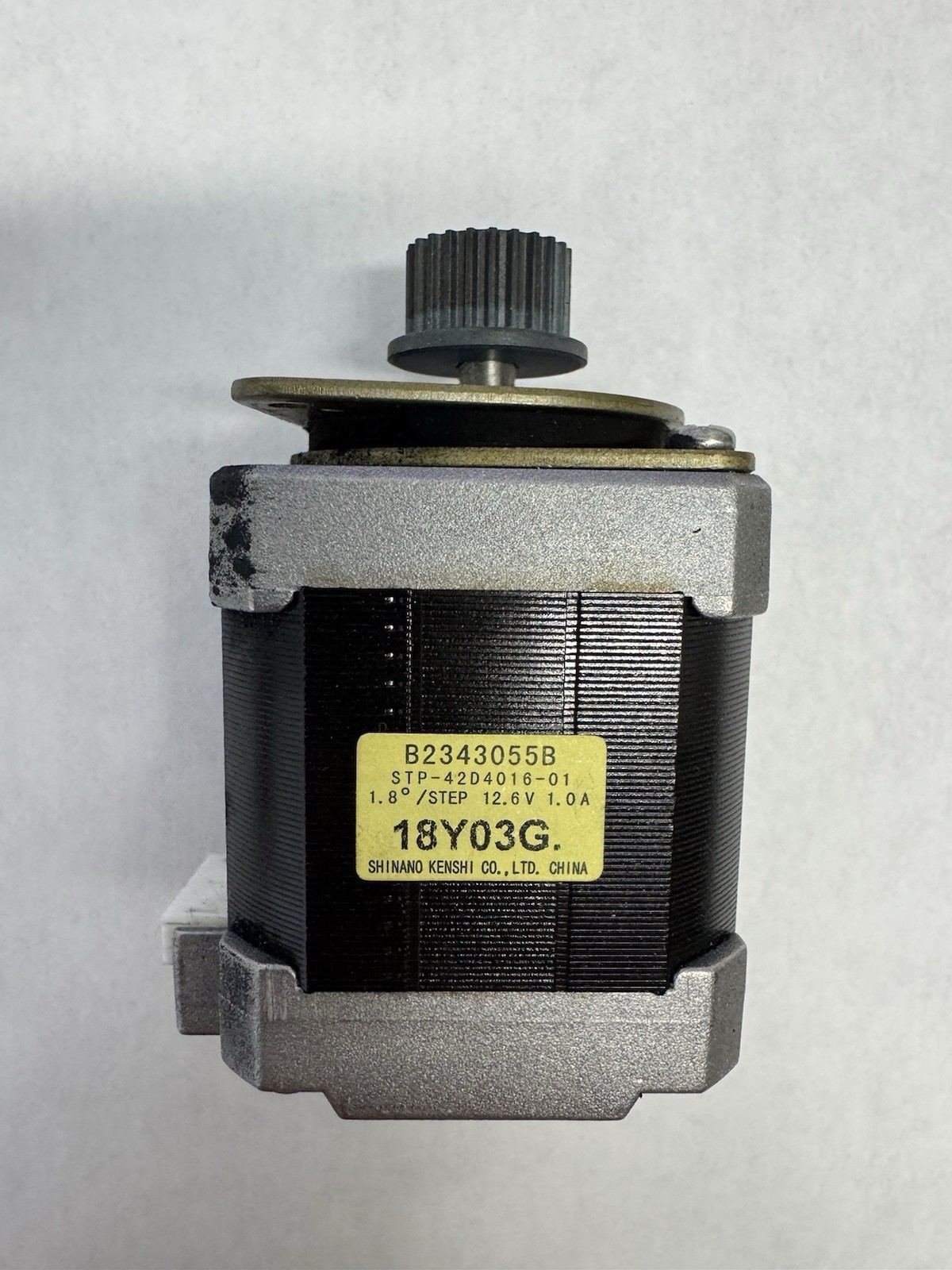 STP-42D4016-01 Stepper Motor NEMA 17 1.8 Degree 12.6V 1.0A Gear Shinano Kenshi