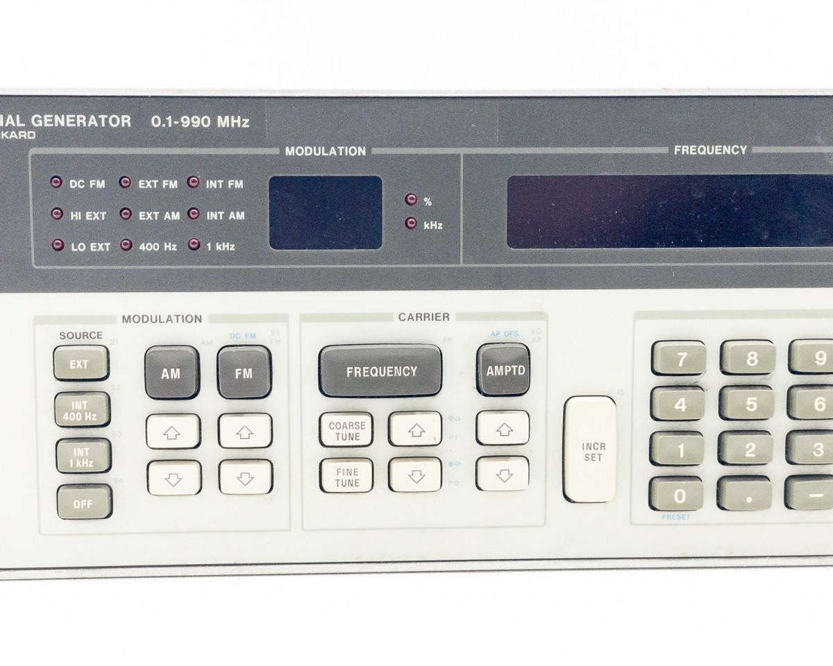 Hewlett Packard 8656B Signal Generator 0.1-990 MHz, Wide-Range RF Source