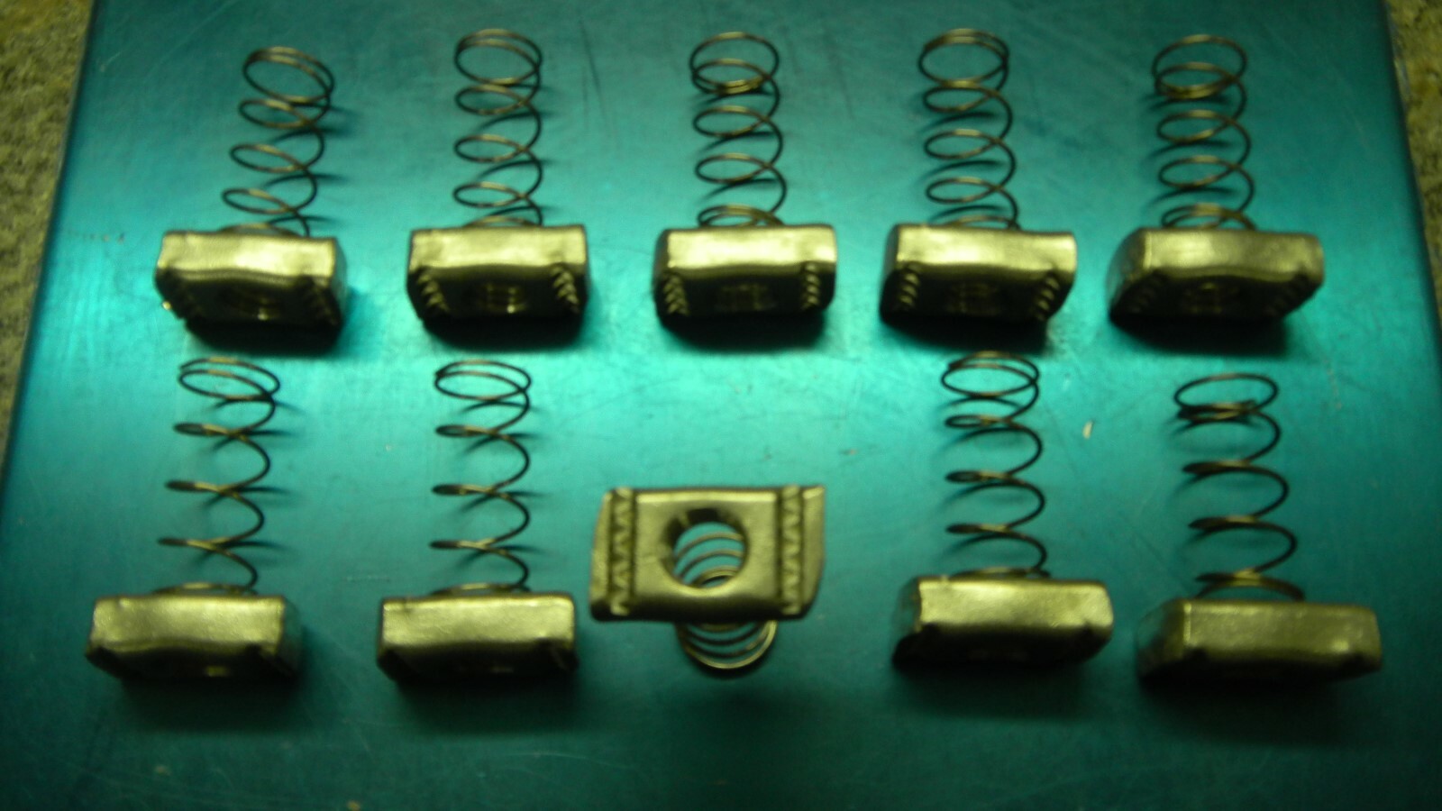 1/2-13, #316 Stainless Steel Spring Nuts  (QTY. 10)