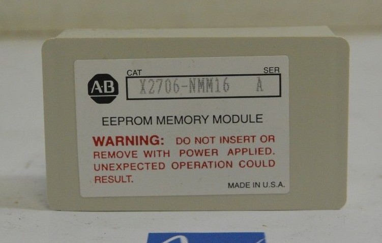 ALLEN BRADLEY X2706-NMM16 EEPROM MEMORY MODULE - USED