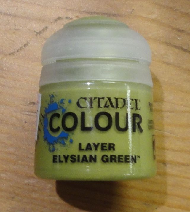 Citadel Layer Elysian Green Acrylic Paint by Games Workshop GAW22-30