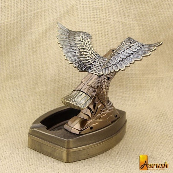 Flying Eagle Refillable Butane Lighter Tabacco Cigarette Cigar Ashtray Ash Tray