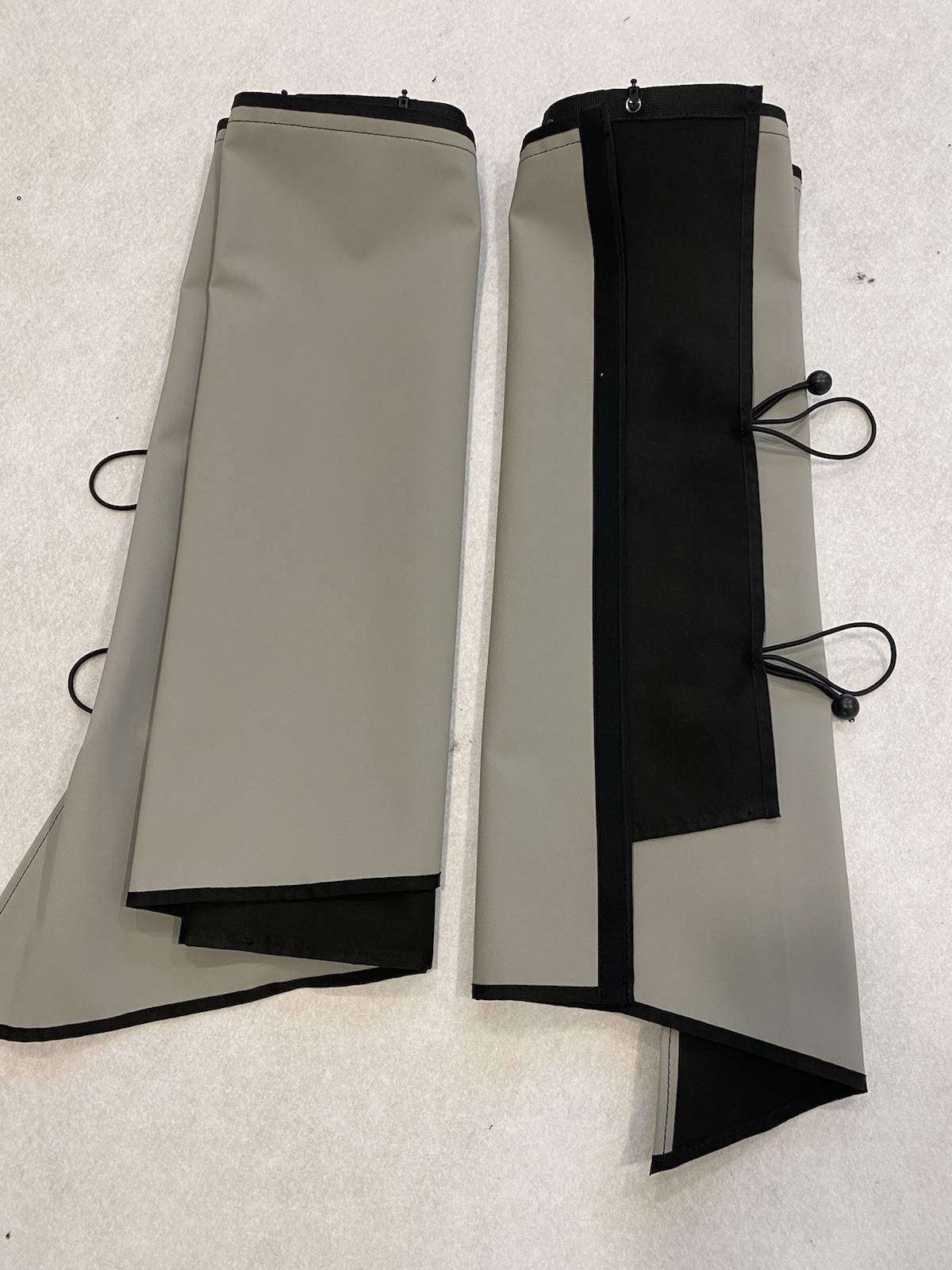 Kenworth T680 WINDSHIELD CURTAINS. NO RAILS!