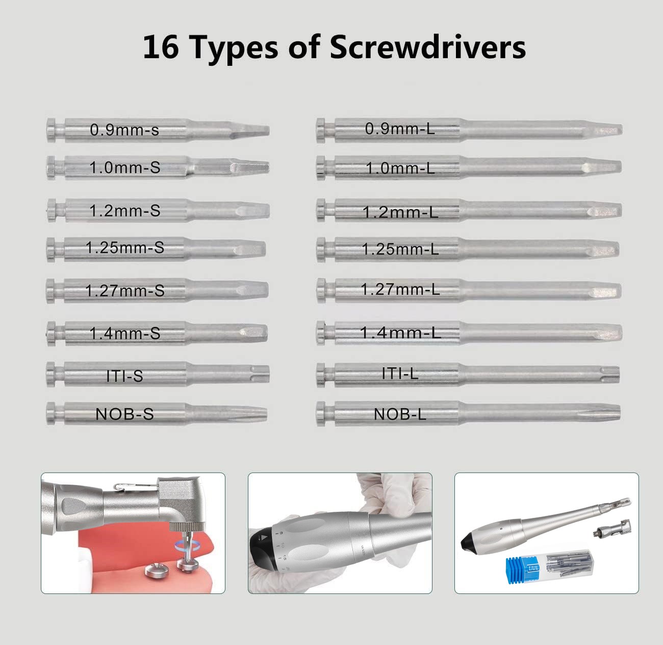Dental Universal Implant Torque Wrench Handpiece Torque Wrench Driver USA