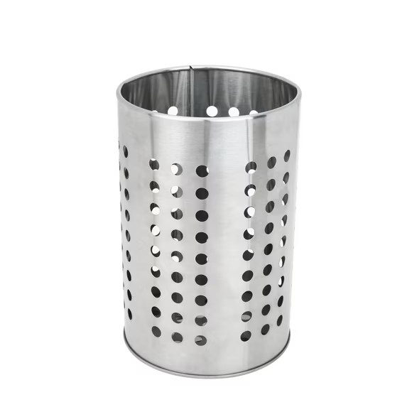 Stainless Steel Kitchen Utensil Holder for Countertop Storage, Durable Organizer