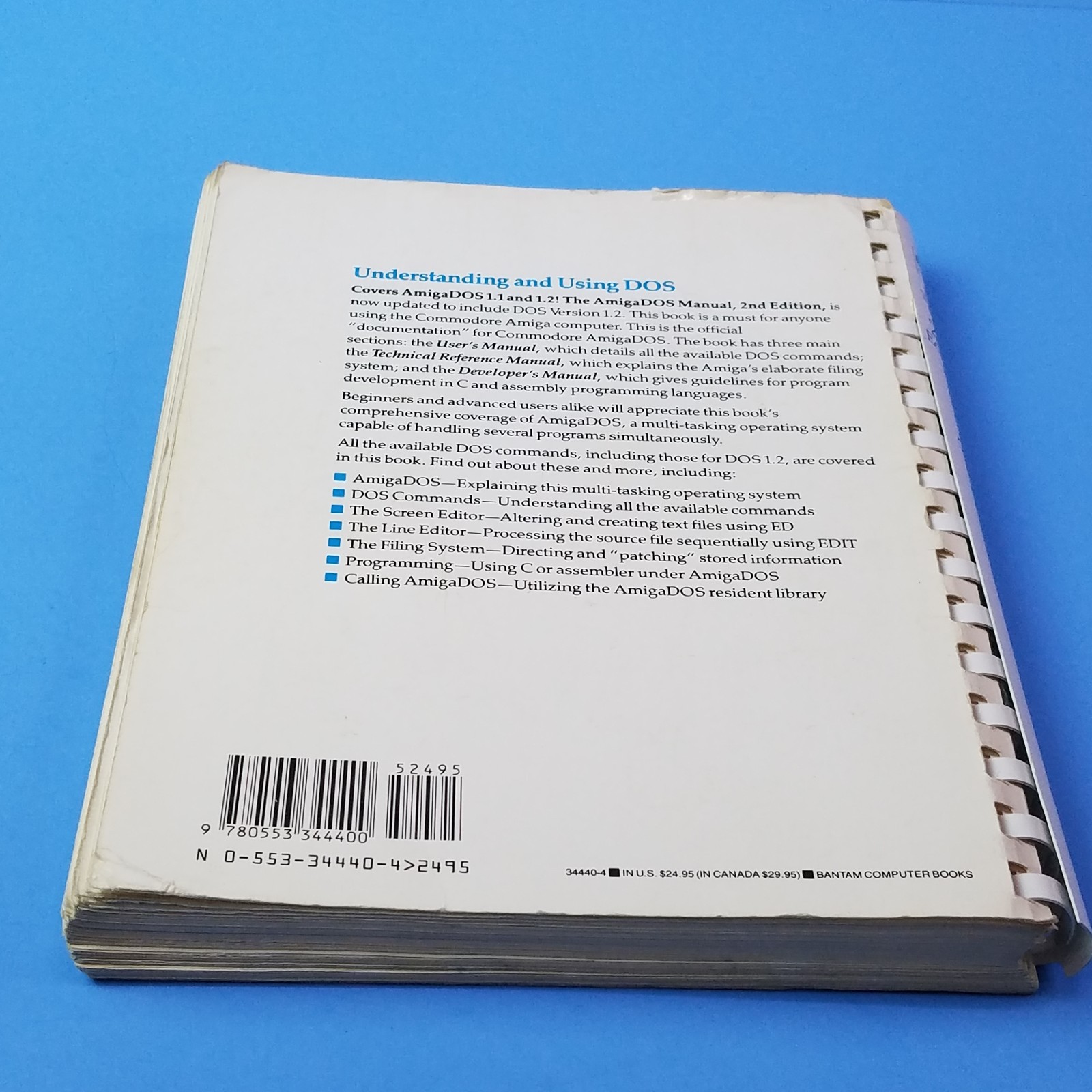 The Amiga DOS Manual 1987 2nd Edition
