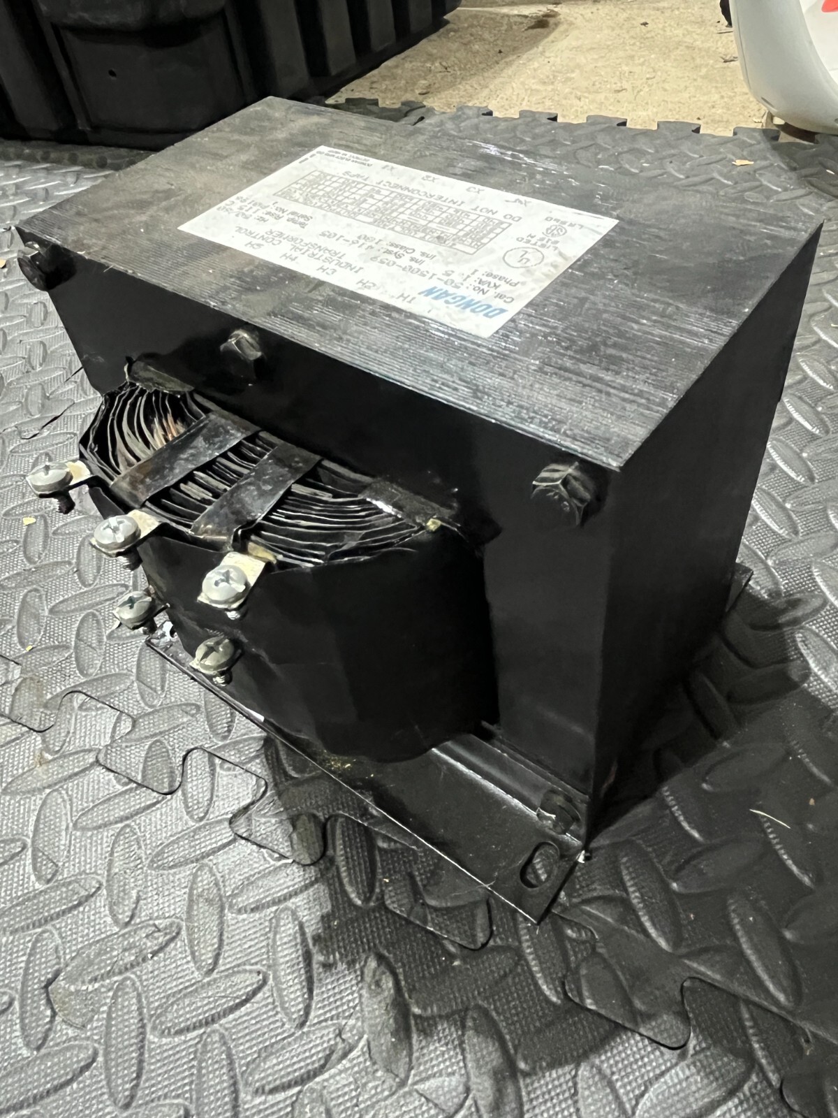 Dongan 50-1500-059 Transformer 1.5 kva 1 phase 50/60 hz